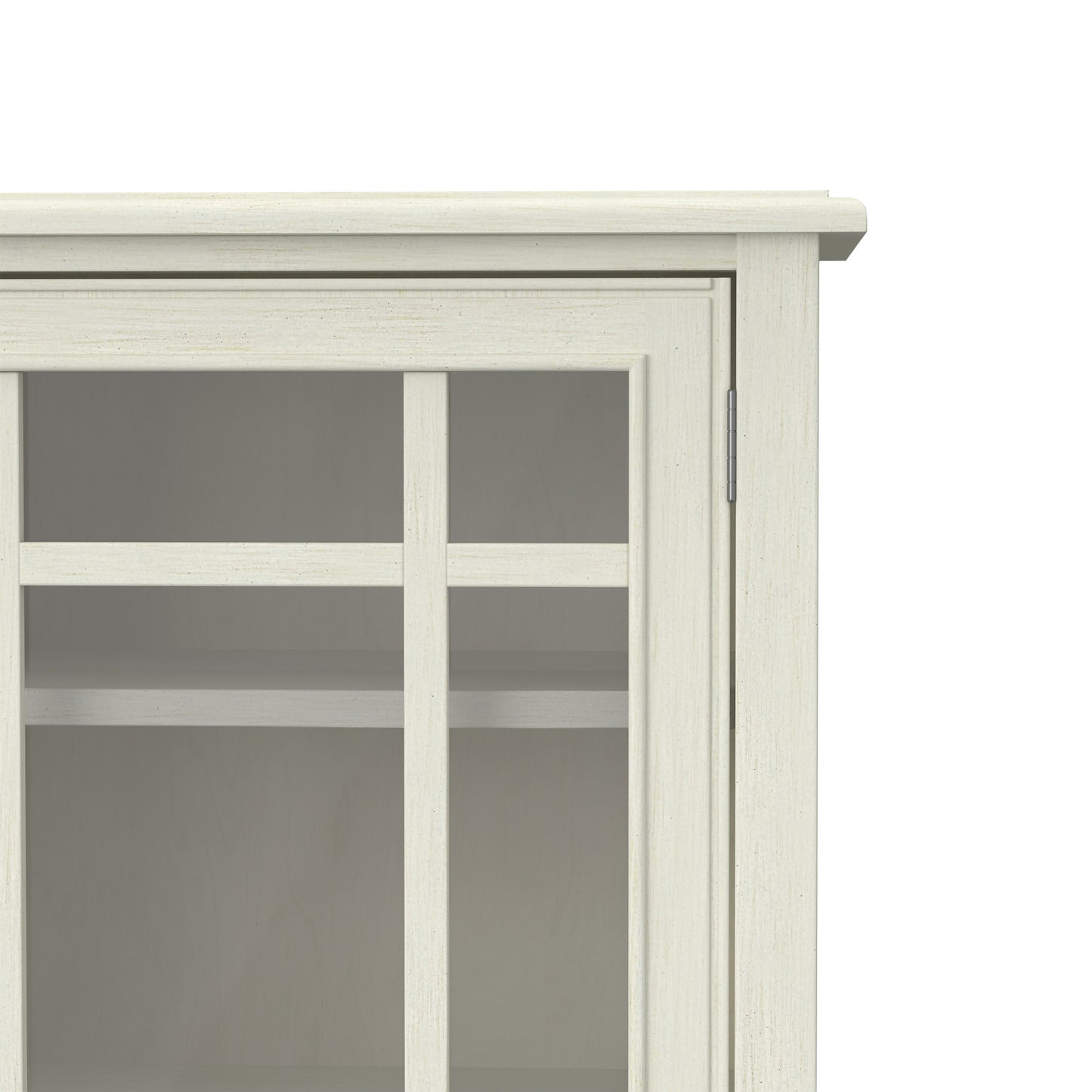 Antique White Solid Wood - Pine | Connaught Tall Storage Cabinet