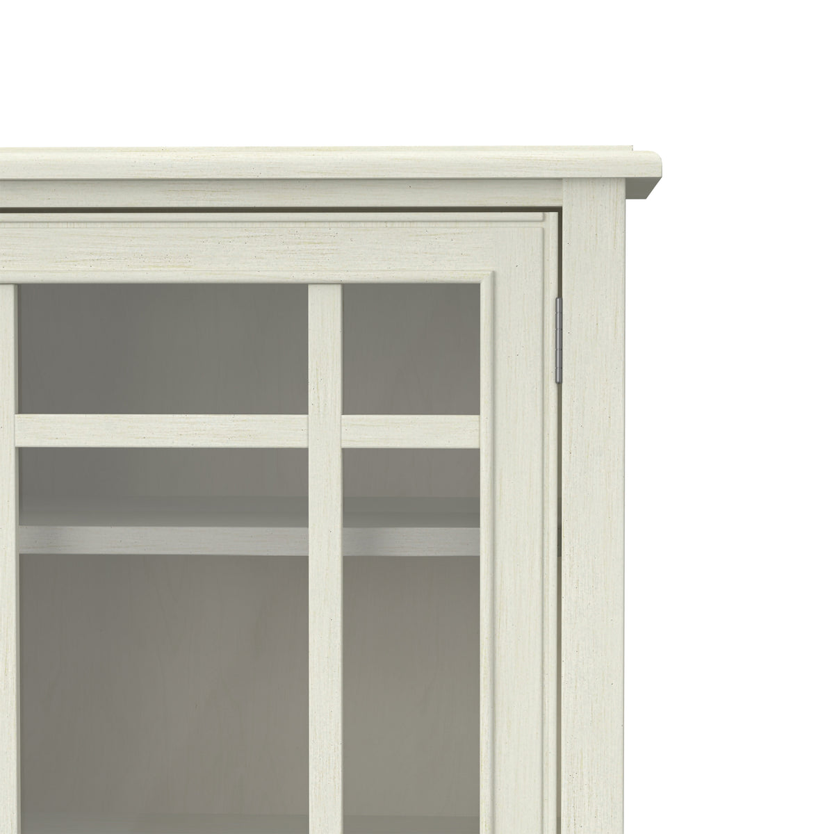 Antique White Solid Wood - Pine | Connaught Tall Storage Cabinet