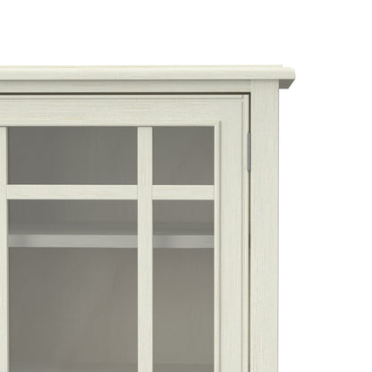 Antique White Solid Wood - Pine | Connaught Tall Storage Cabinet