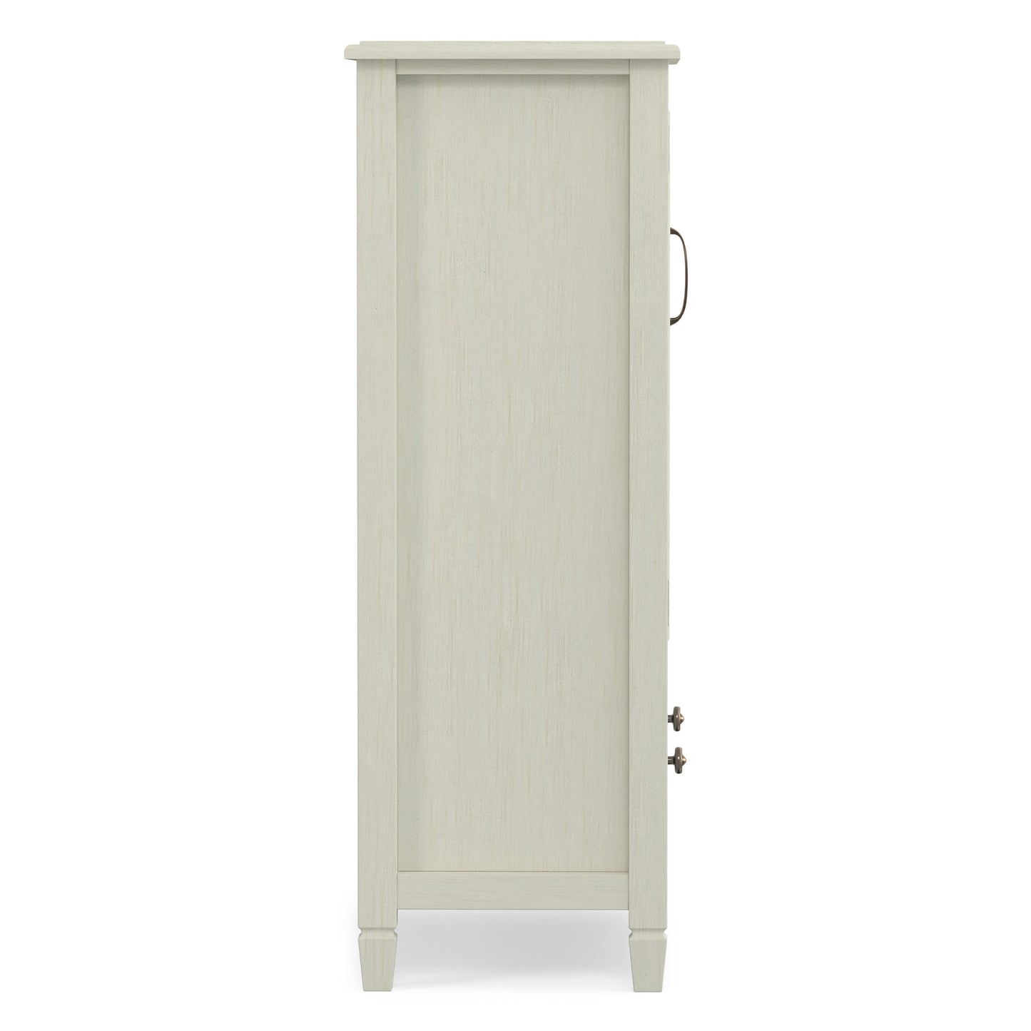 Antique White Solid Wood - Pine | Connaught Tall Storage Cabinet
