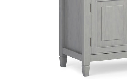 Fog Grey | Connaught 72 x 18 x 24 inch Wide TV Stand