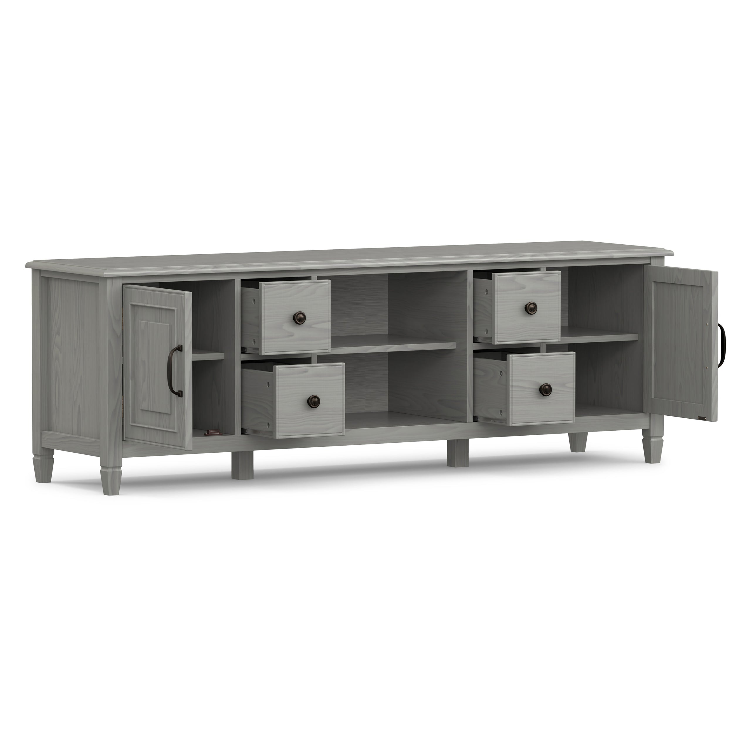 Fog Grey | Connaught 72 inch TV Stand