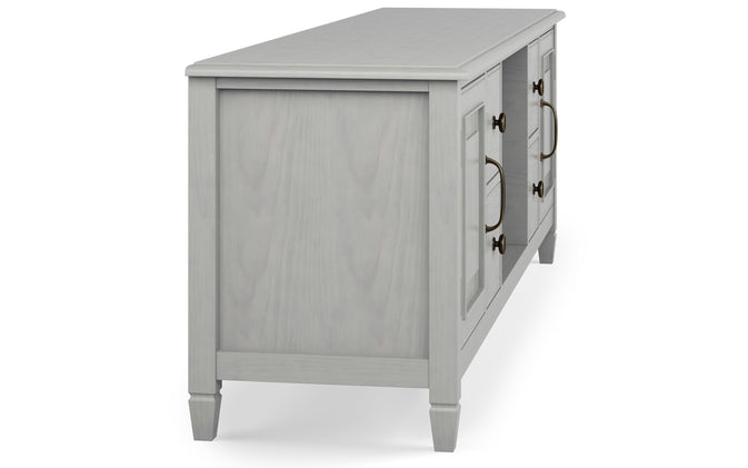 Fog Grey | Connaught 72 x 18 x 24 inch Wide TV Stand