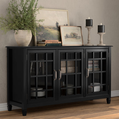 Black | Connaught Wide Storage Cabinet