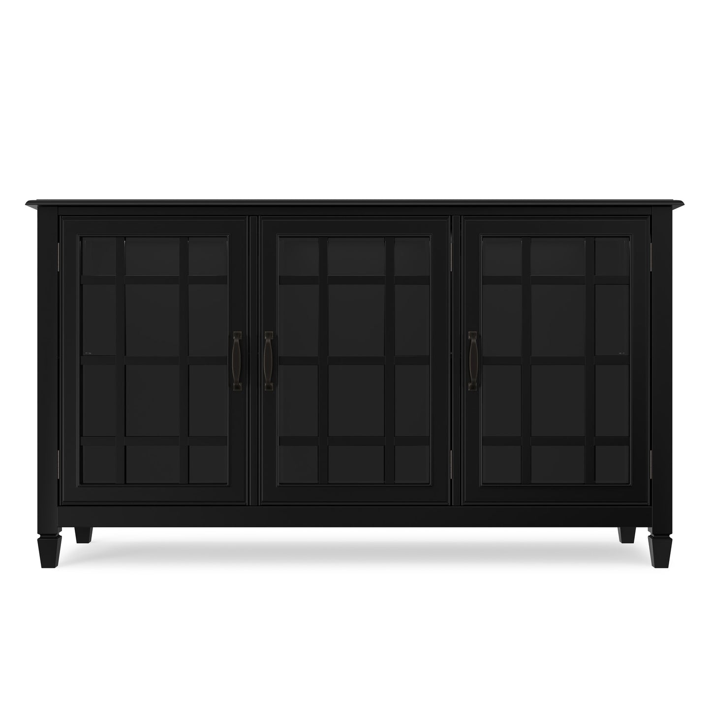 Black | Connaught Wide Storage Cabinet