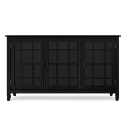 Black | Connaught Wide Storage Cabinet