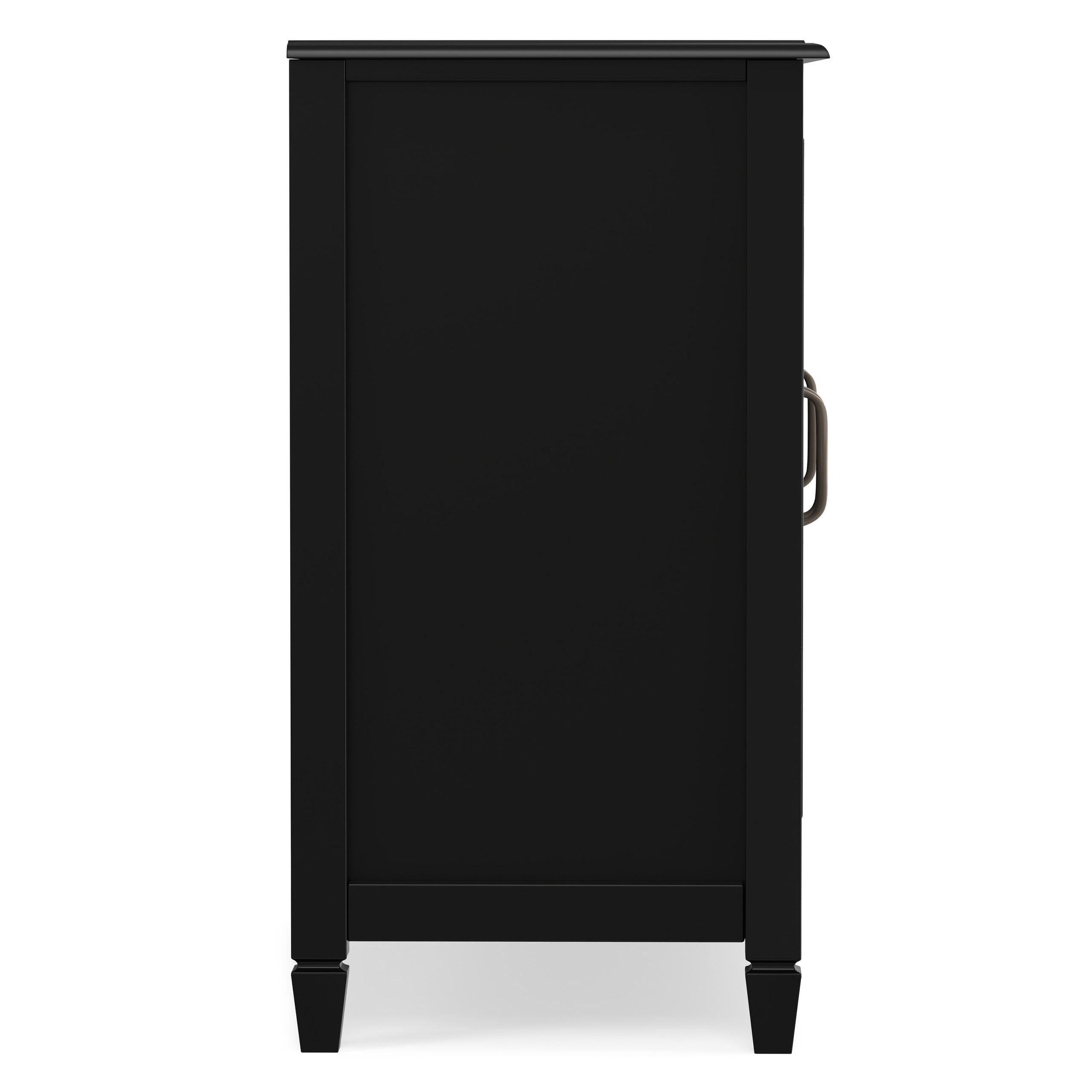 Black | Connaught Wide Storage Cabinet