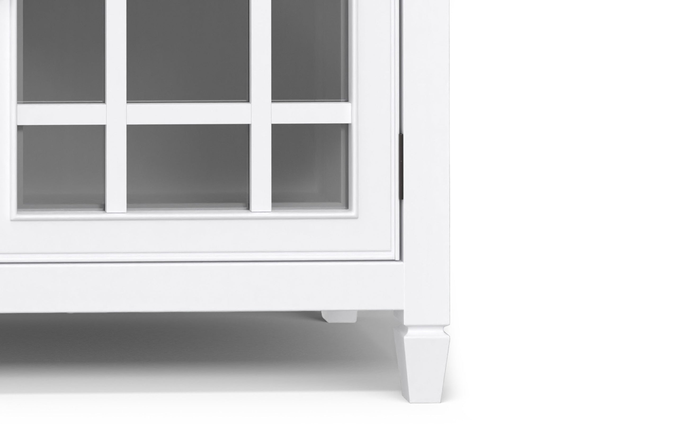 White | Connaught Wide Storage Cabinet