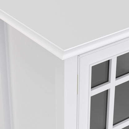 White | Connaught Wide Storage Cabinet