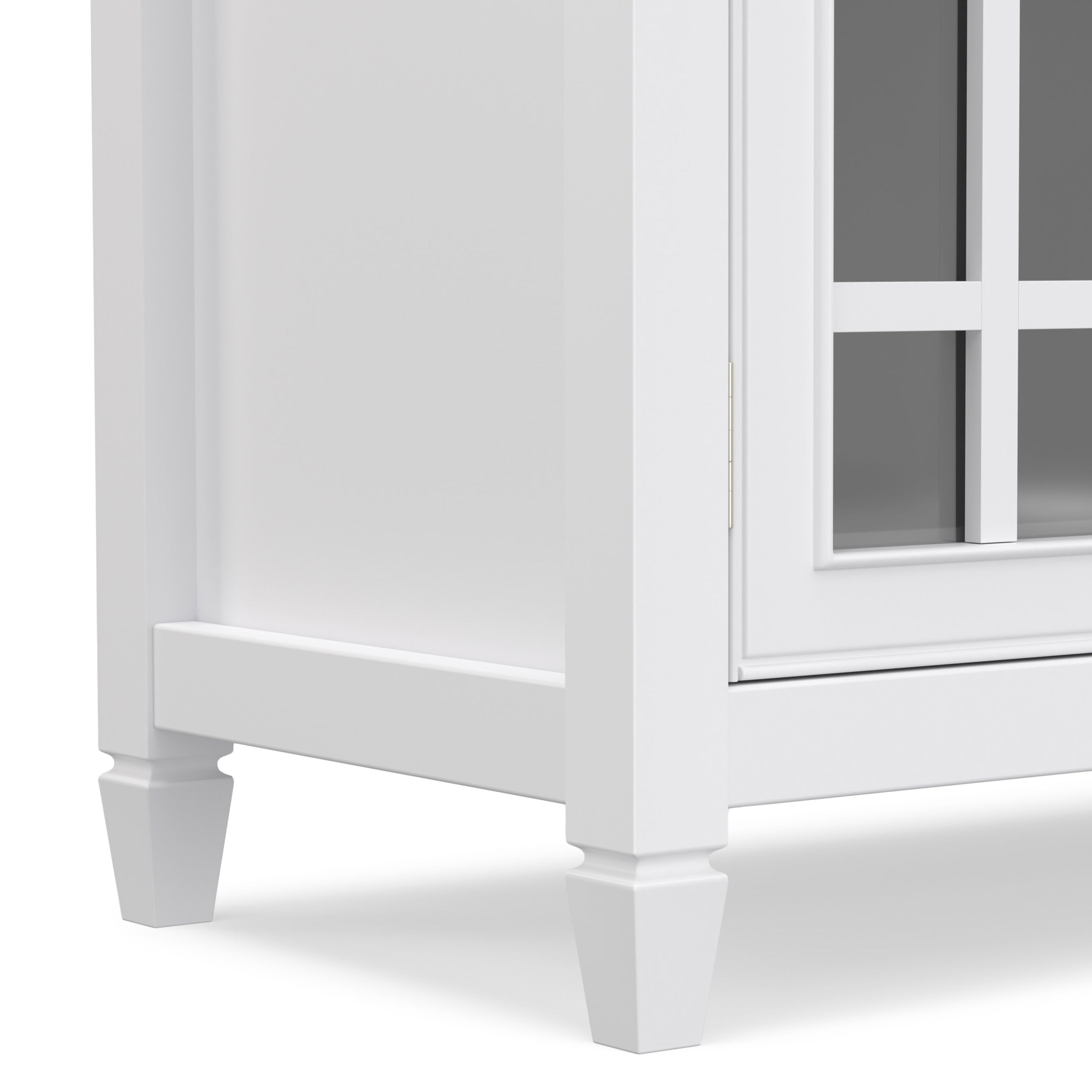 White | Connaught Wide Storage Cabinet