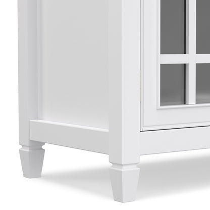 White | Connaught Wide Storage Cabinet
