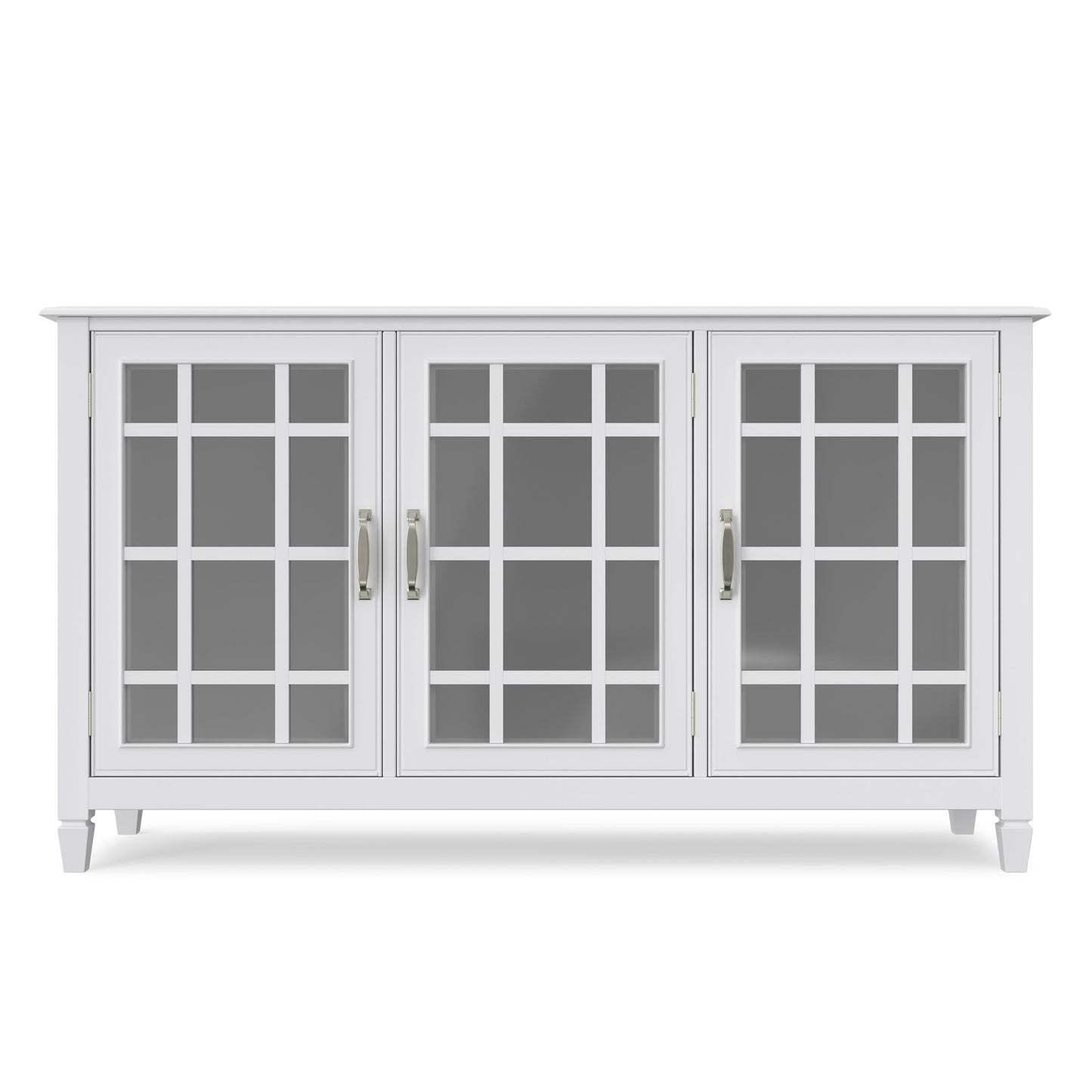 White | Connaught Wide Storage Cabinet