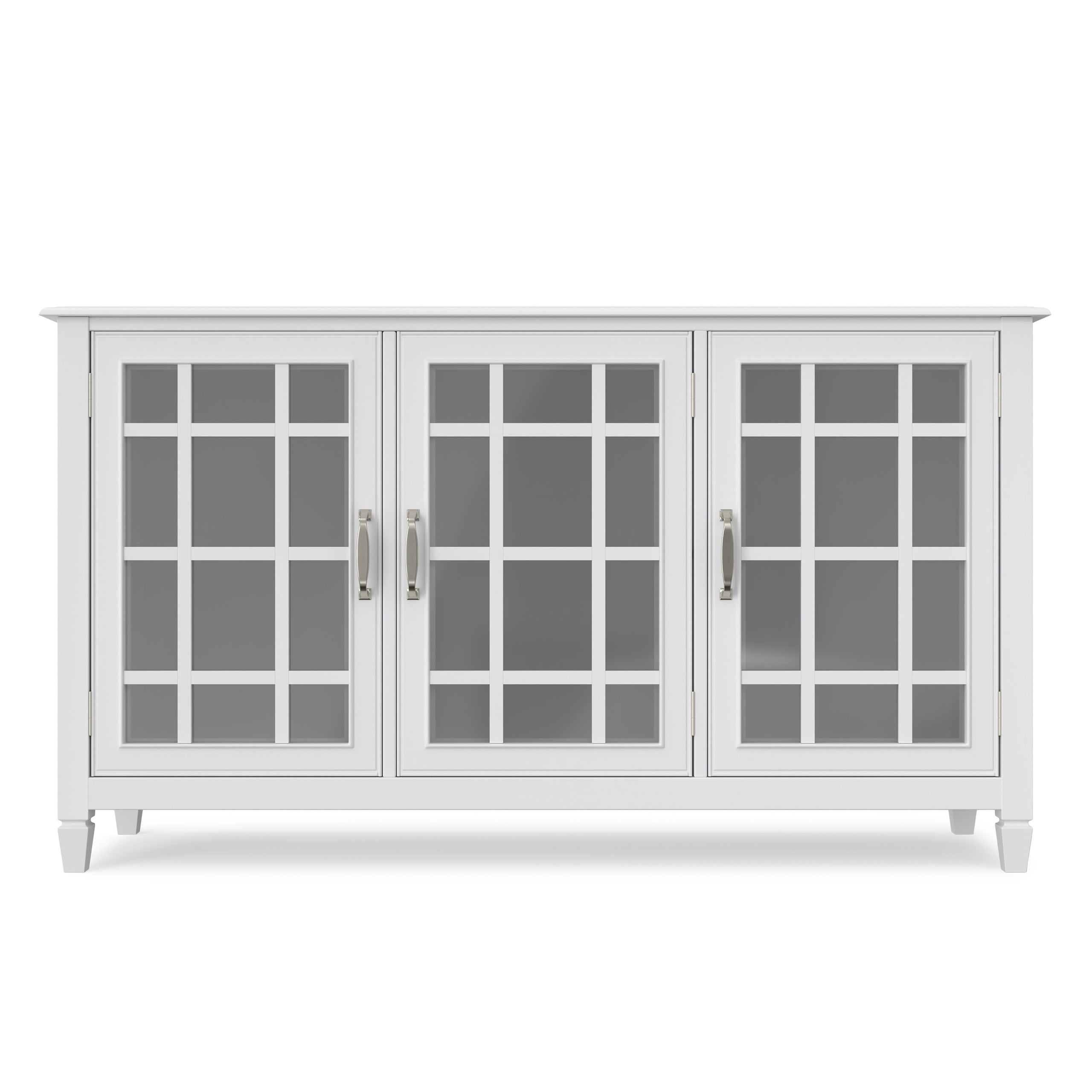 White | Connaught Wide Storage Cabinet