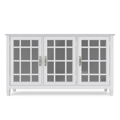 White | Connaught Wide Storage Cabinet