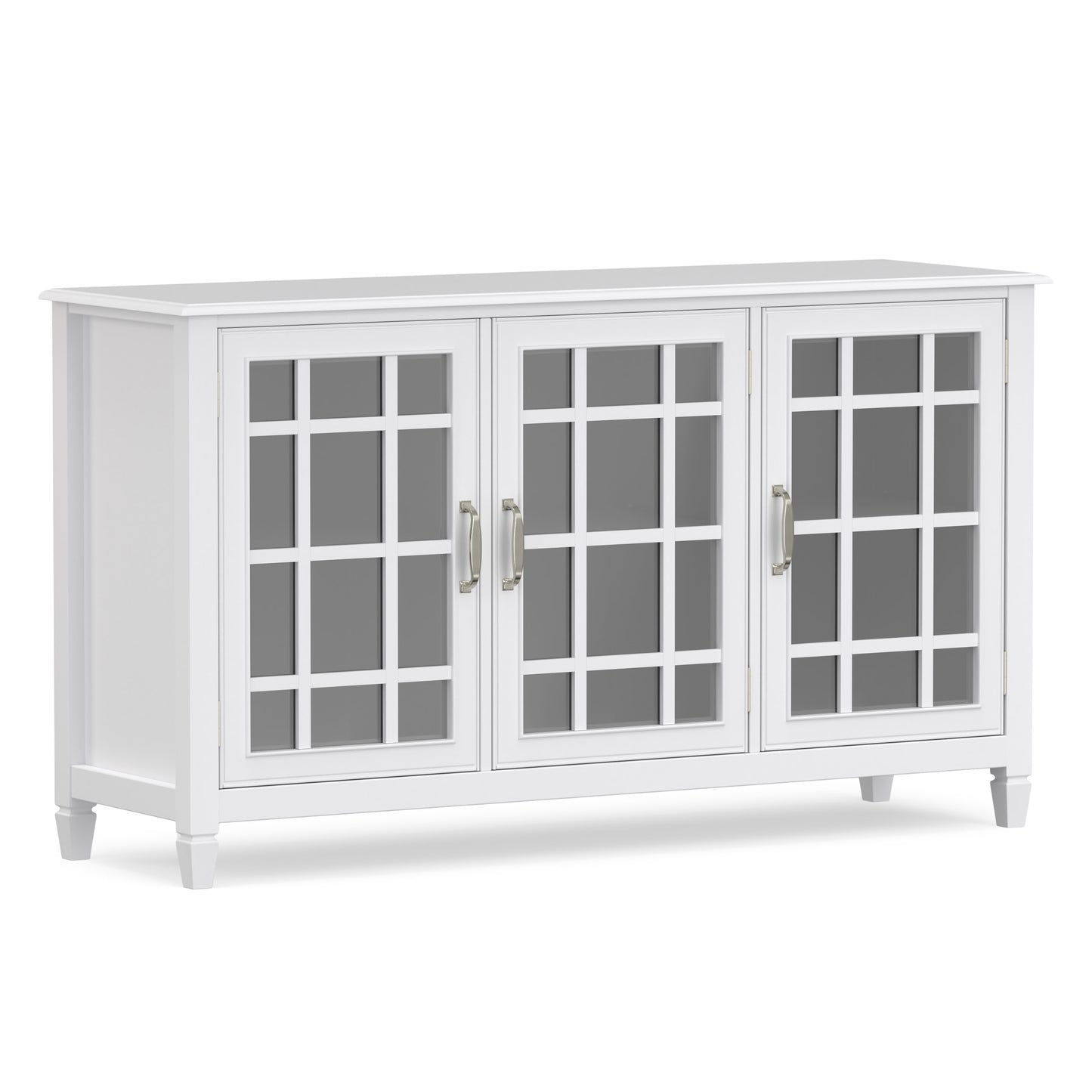 White | Connaught Wide Storage Cabinet
