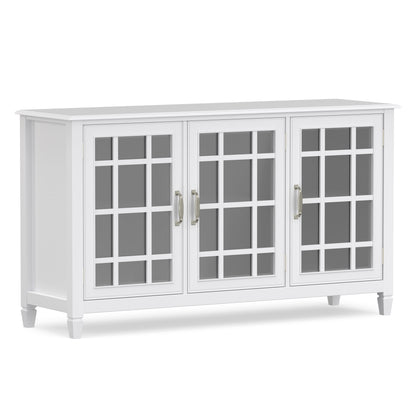 White | Connaught Wide Storage Cabinet