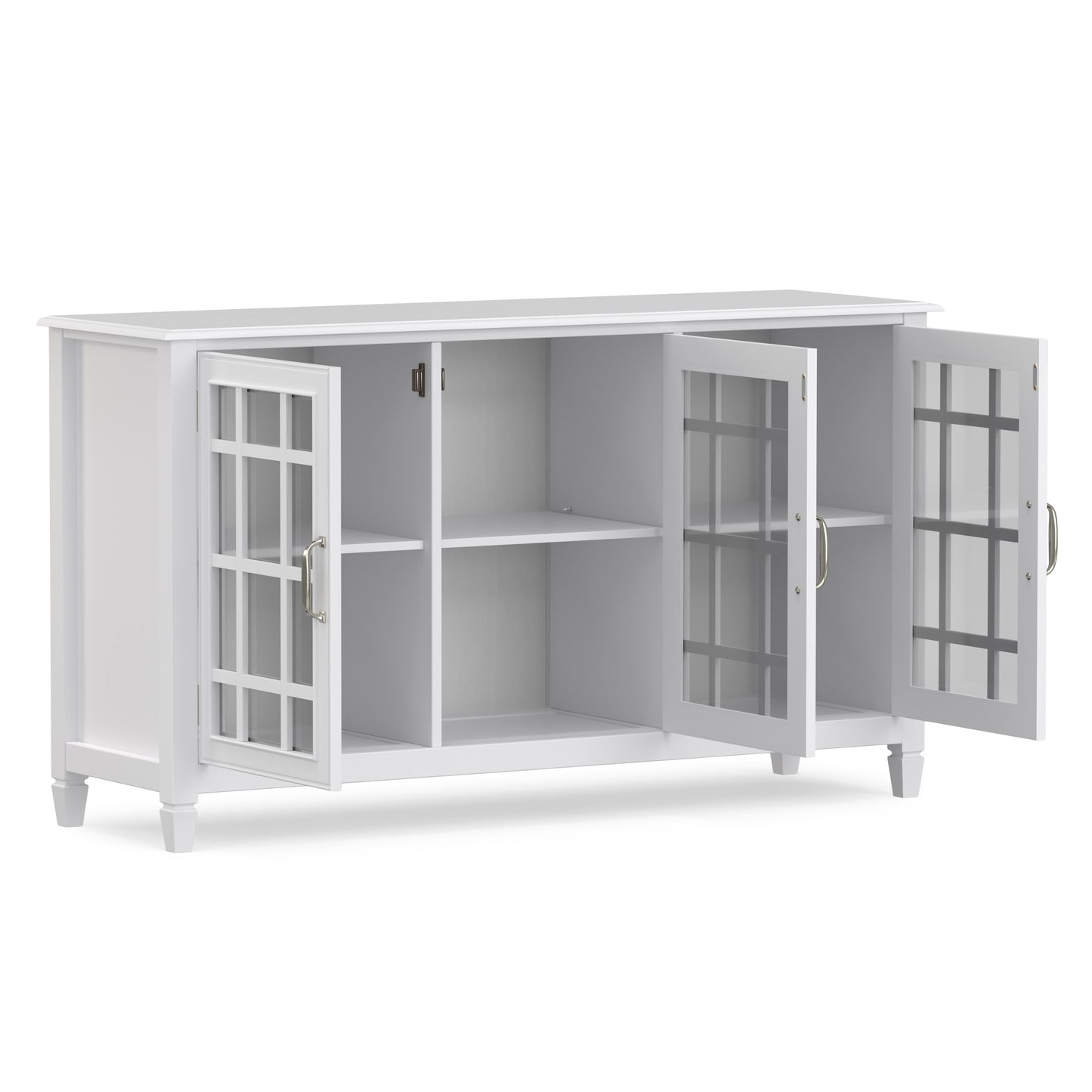 White | Connaught Wide Storage Cabinet