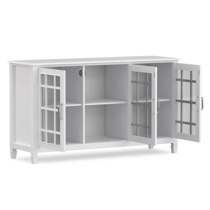 White | Connaught Wide Storage Cabinet