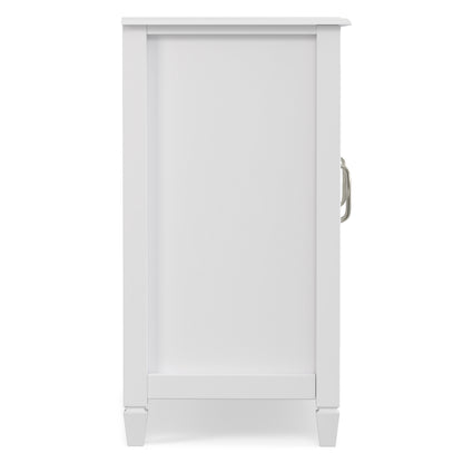 White | Connaught Wide Storage Cabinet
