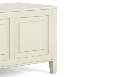 Antique White | Connaught Medium Storage Bench Trunk