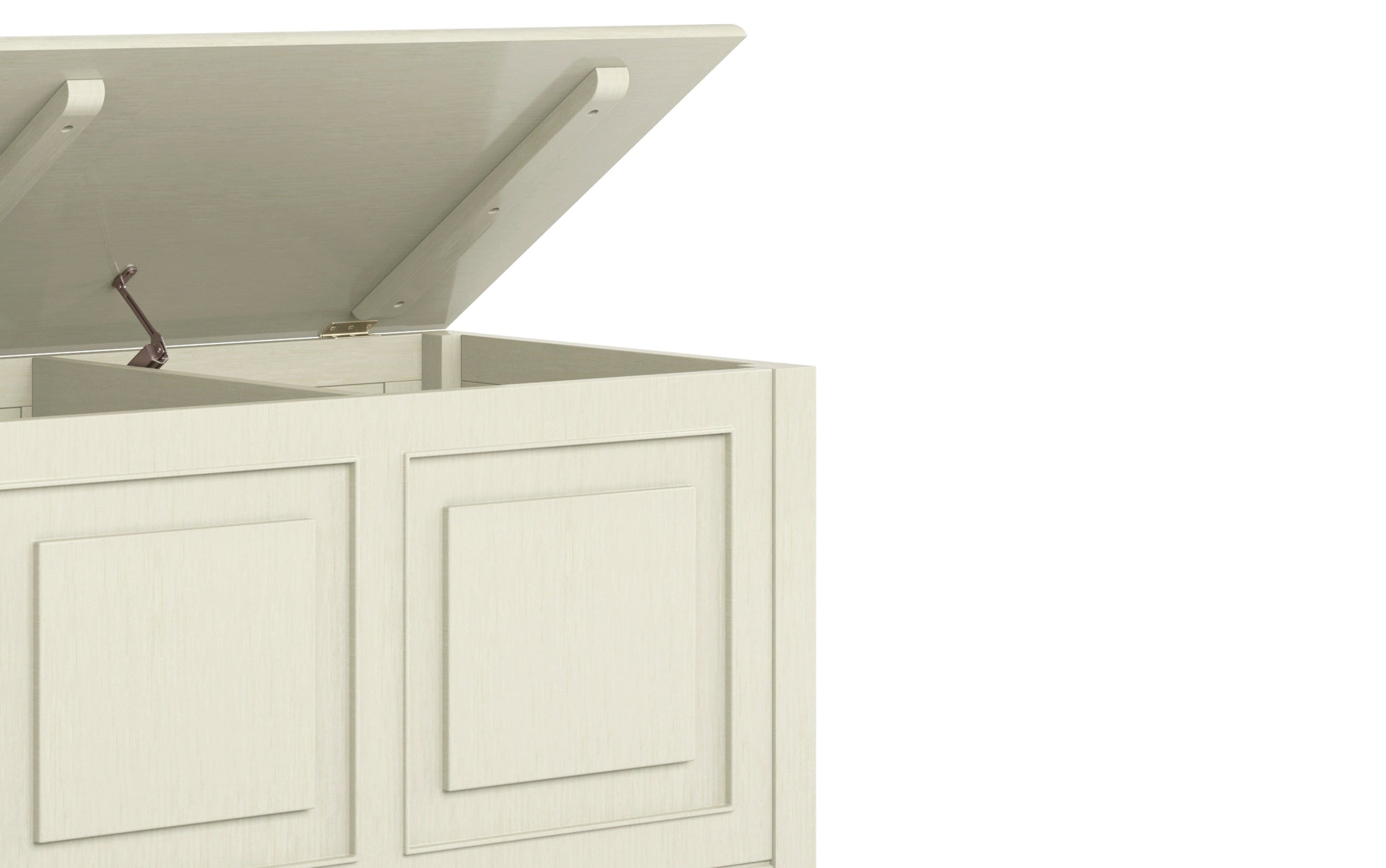 Antique White | Connaught Medium Storage Bench Trunk