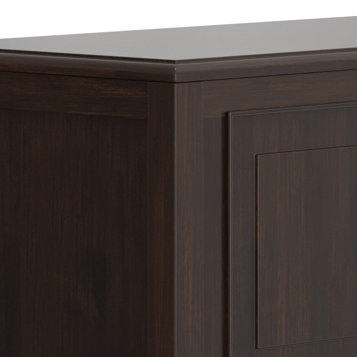 Dark Chestnut Brown | Connaught 63 inch Large Storage Bench Trunk