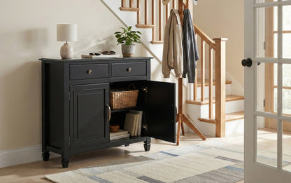 Black | Connaught Entryway Storage Cabinet