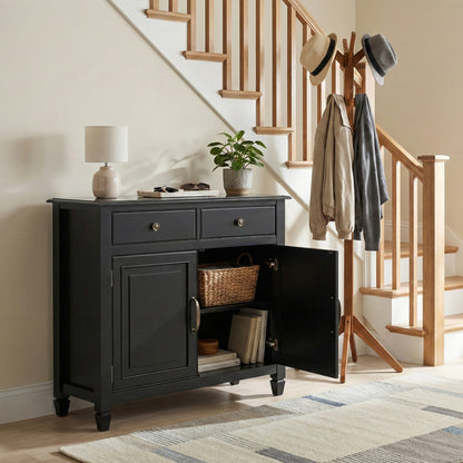 Black | Connaught Entryway Storage Cabinet