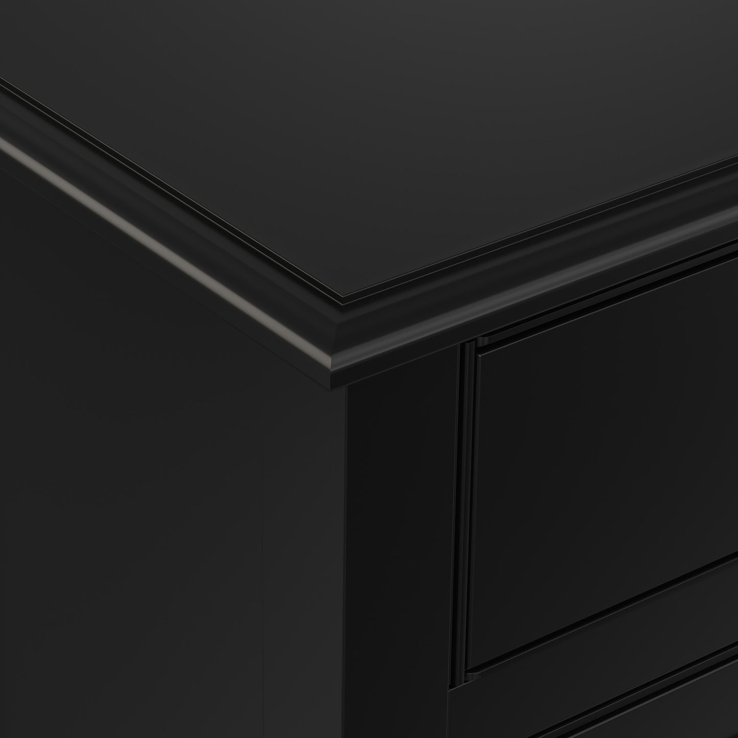 Black | Connaught Entryway Storage Cabinet