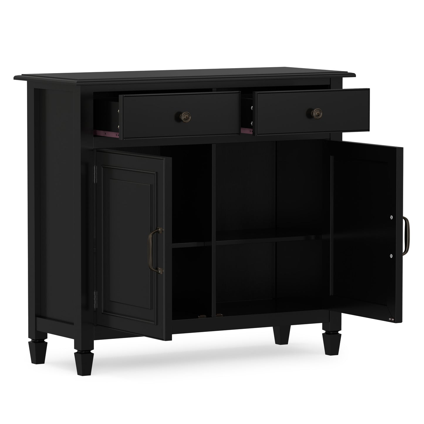 Black | Connaught Entryway Storage Cabinet