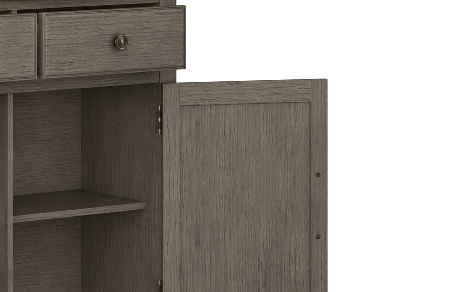 Farmhouse Grey | Connaught Entryway Storage Cabinet