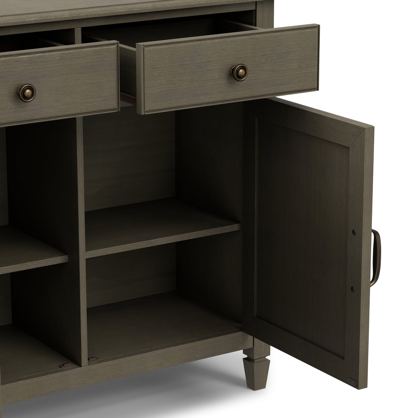 Farmhouse Grey | Connaught Entryway Storage Cabinet