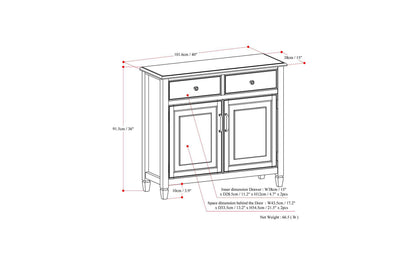 Light Golden Brown | Connaught Entryway Storage Cabinet