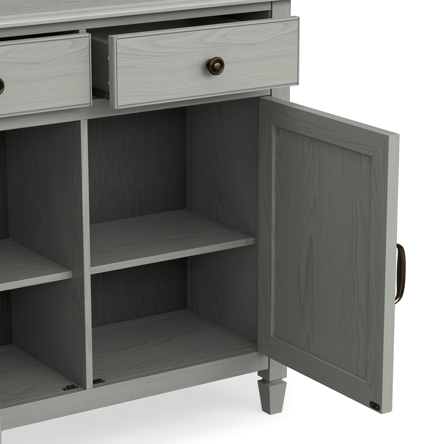 Fog Grey | Connaught Entryway Storage Cabinet