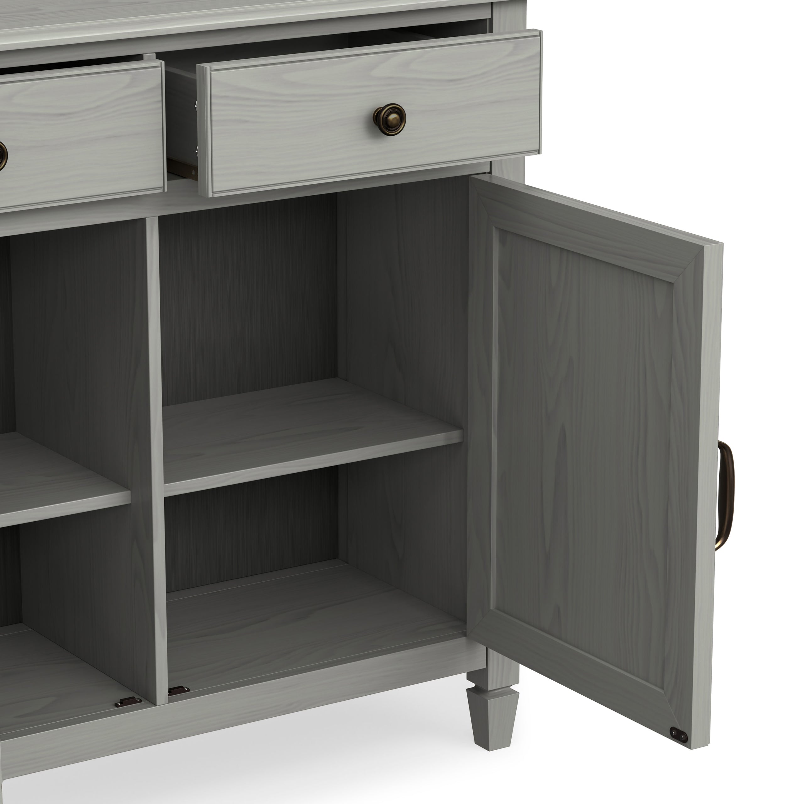 Fog Grey | Connaught Entryway Storage Cabinet