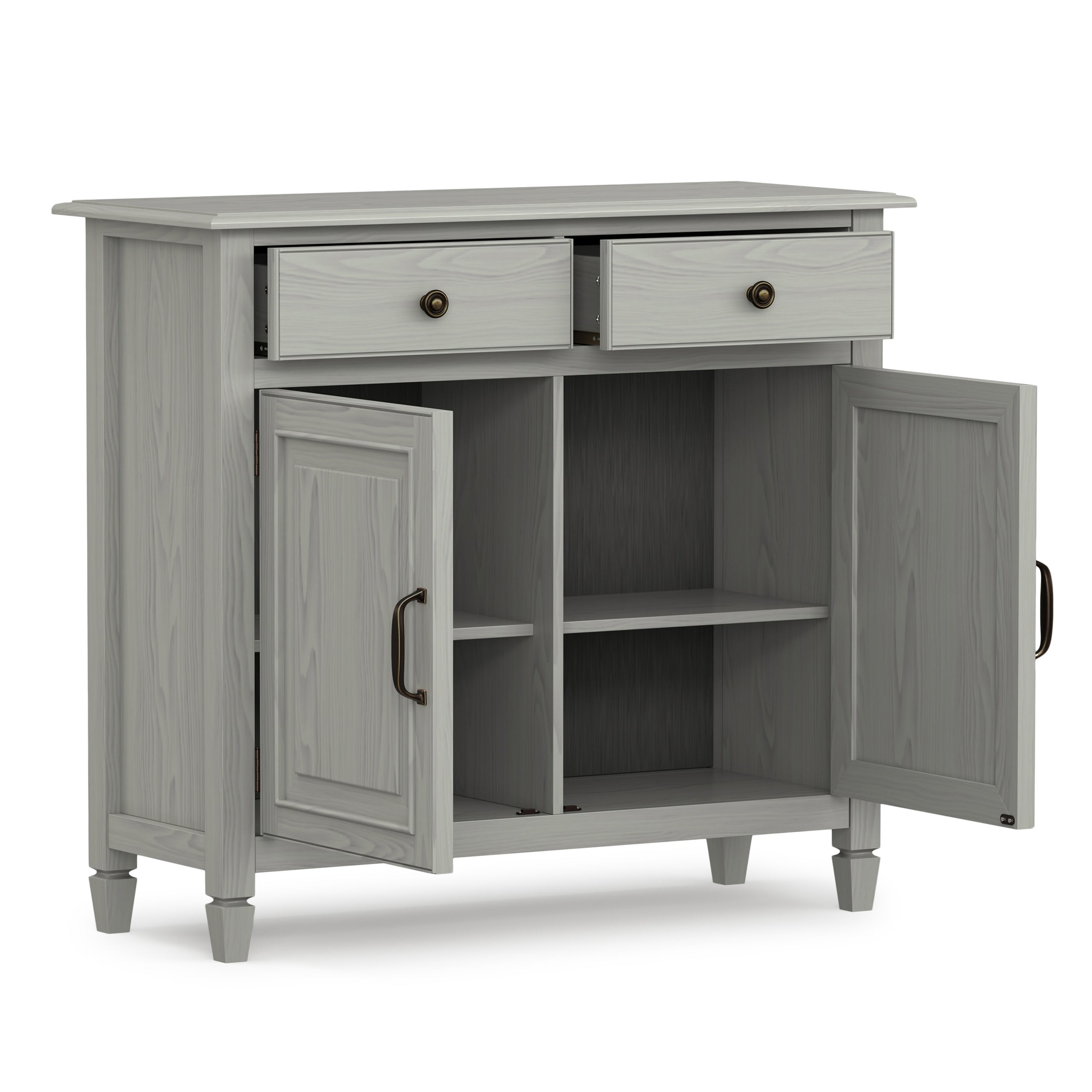 Fog Grey | Connaught Entryway Storage Cabinet