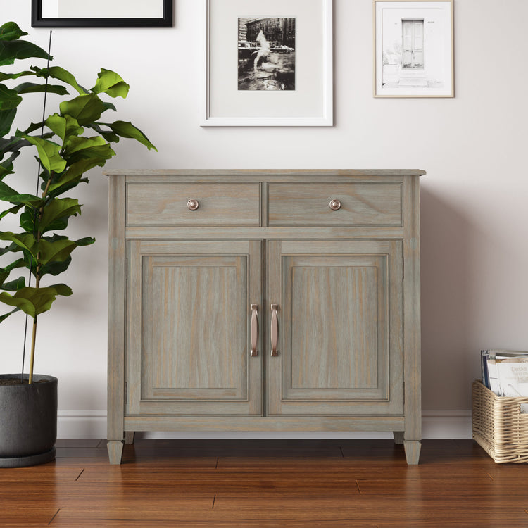 Distressed Grey | Connaught Entryway Storage Cabinet