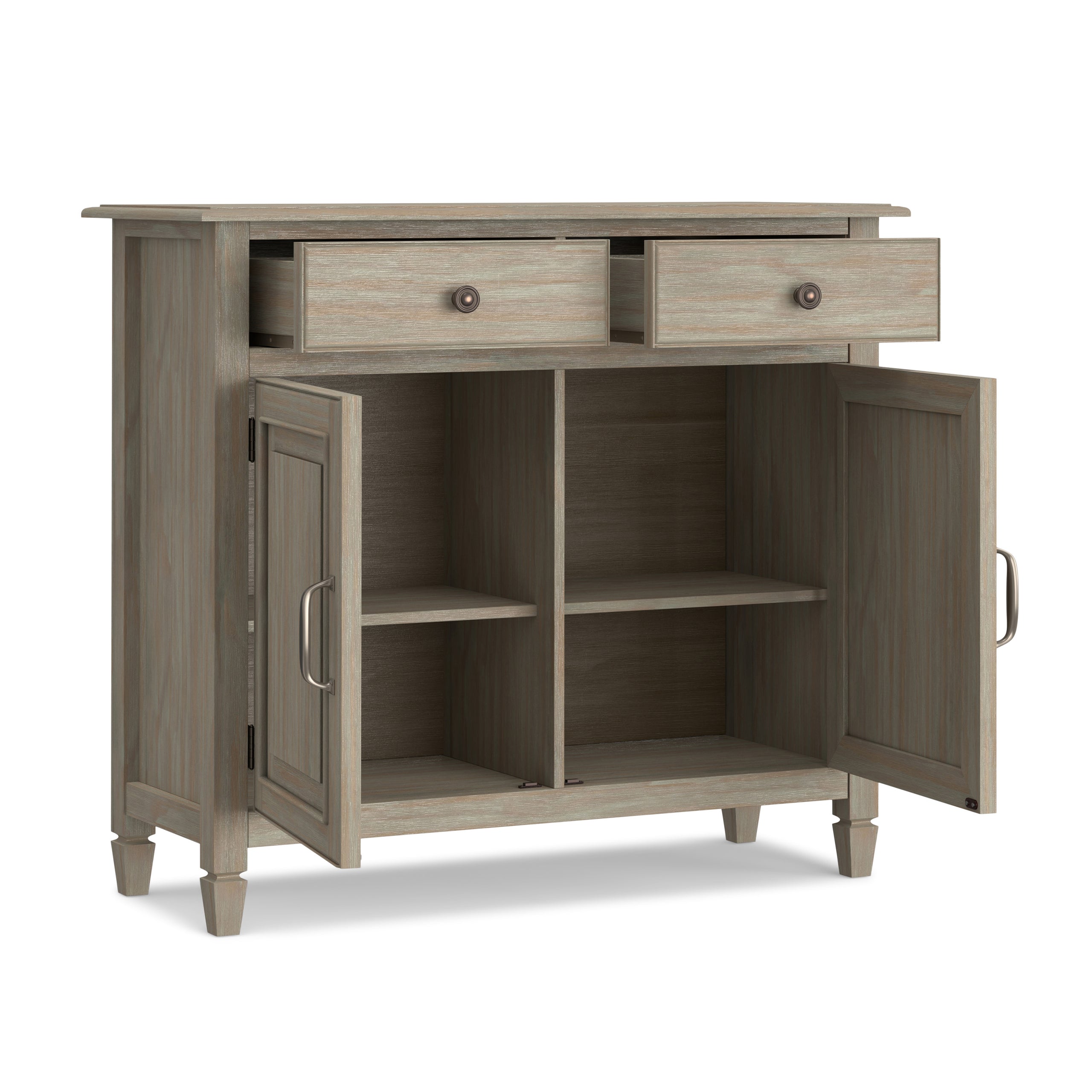 Distressed Grey | Connaught Entryway Storage Cabinet