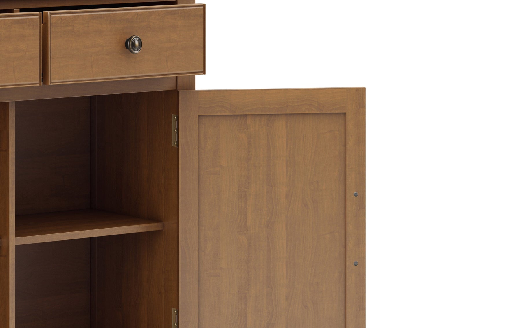 Light Golden Brown | Connaught Entryway Storage Cabinet