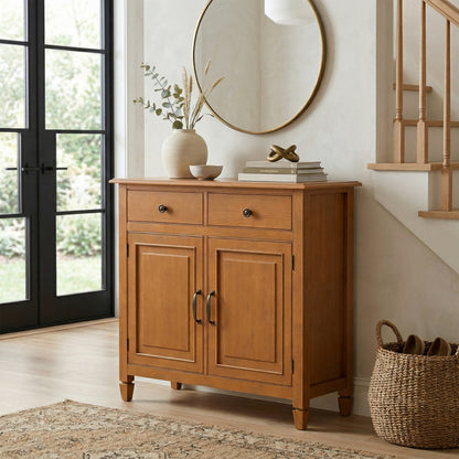 Light Golden Brown | Connaught Entryway Storage Cabinet