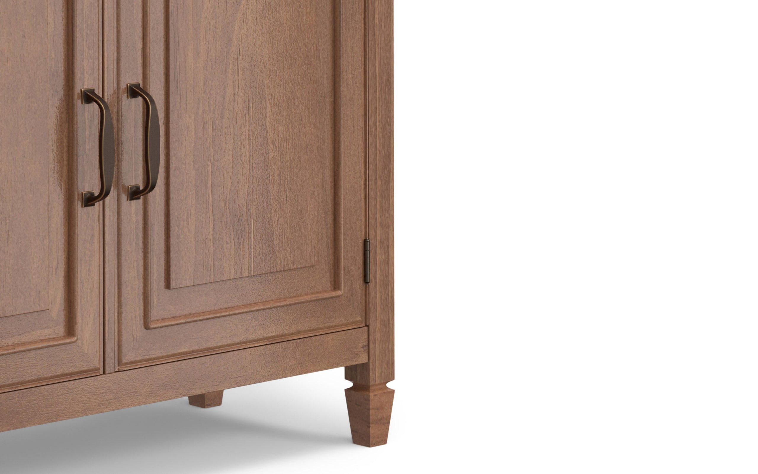 Medium Saddle Brown | Connaught Entryway Storage Cabinet
