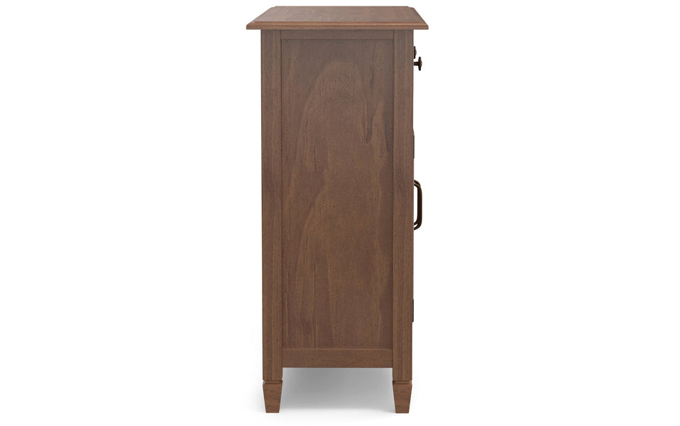 Medium Saddle Brown | Connaught Entryway Storage Cabinet