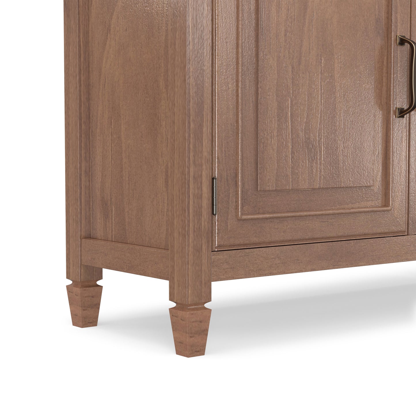 Medium Saddle Brown | Connaught Entryway Storage Cabinet