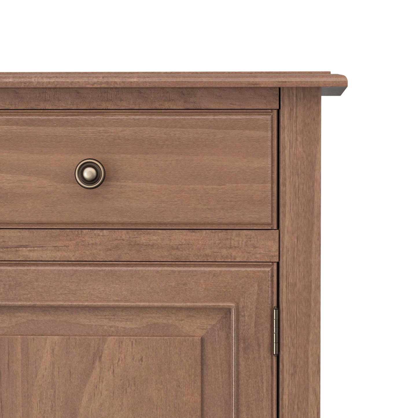 Medium Saddle Brown | Connaught Entryway Storage Cabinet