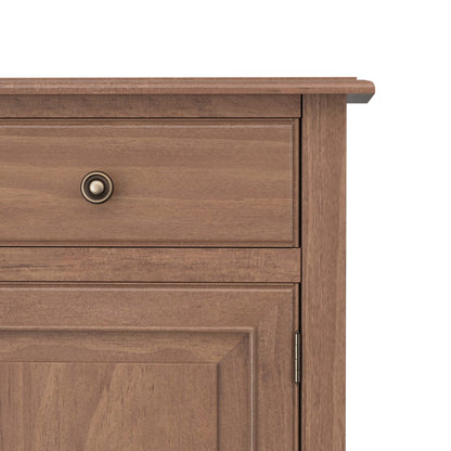 Medium Saddle Brown | Connaught Entryway Storage Cabinet