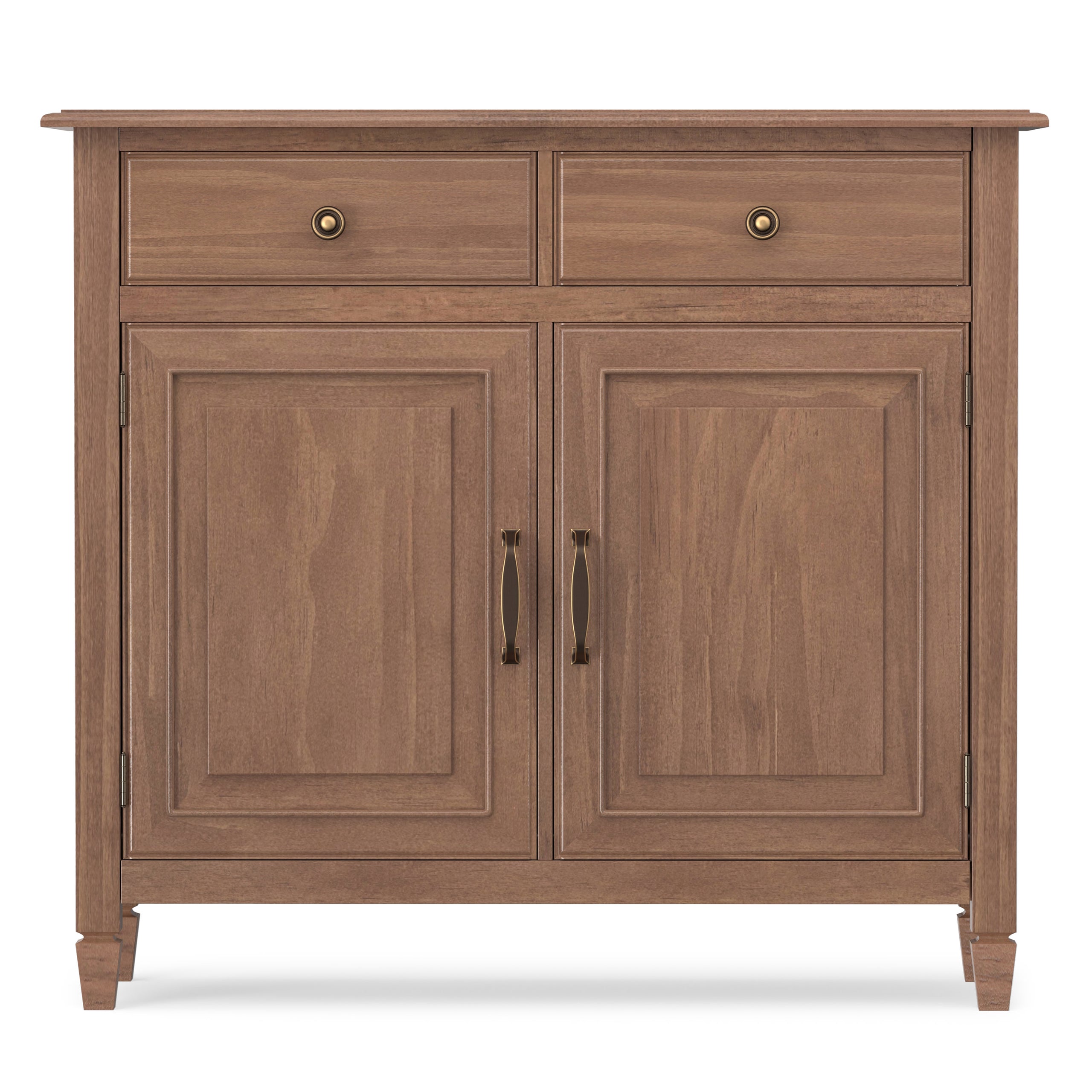 Medium Saddle Brown | Connaught Entryway Storage Cabinet
