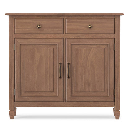 Medium Saddle Brown | Connaught Entryway Storage Cabinet