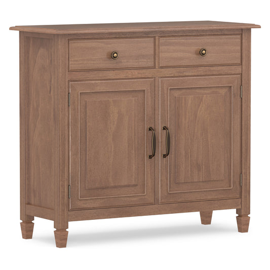 Medium Saddle Brown | Connaught Entryway Storage Cabinet