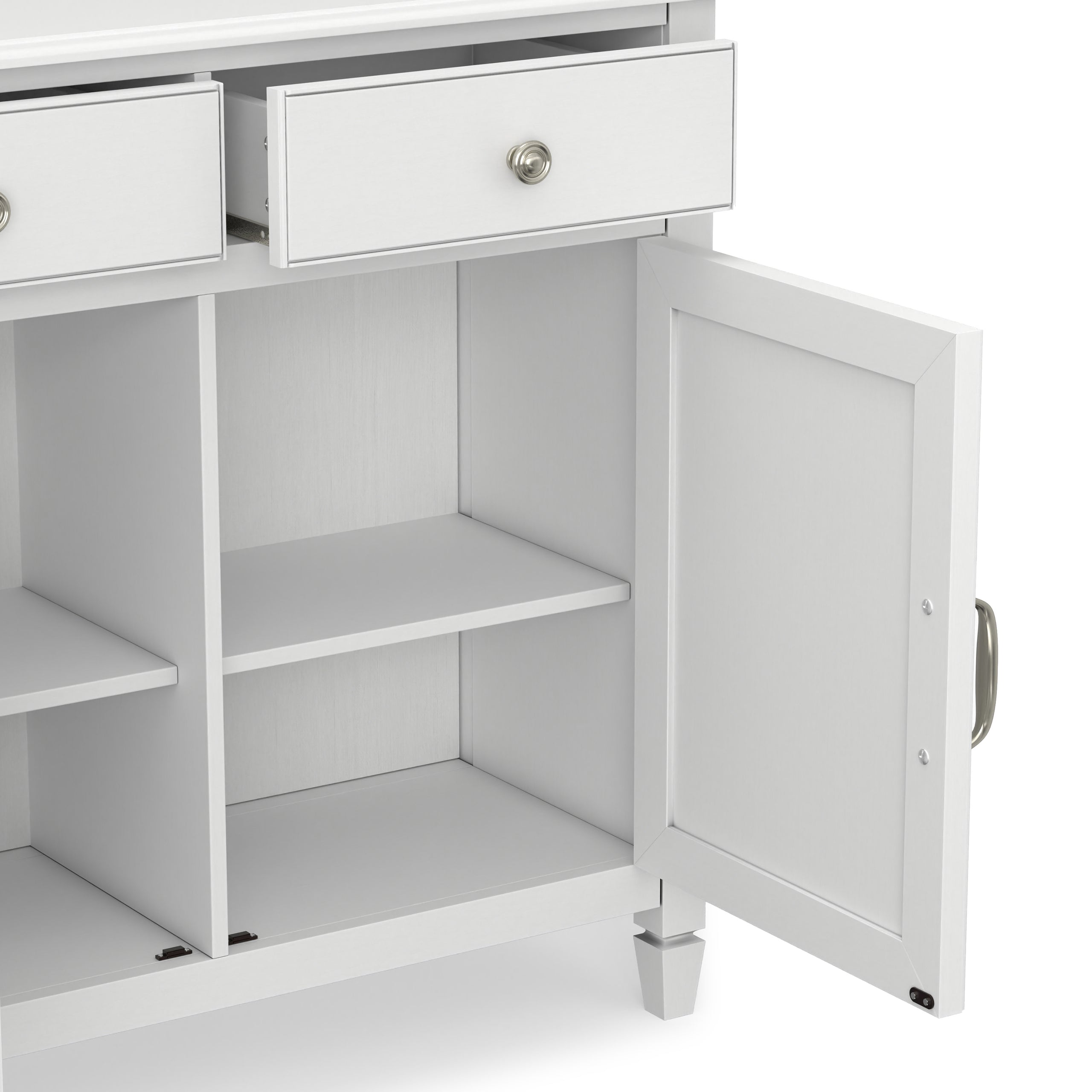 White | Connaught Entryway Storage Cabinet