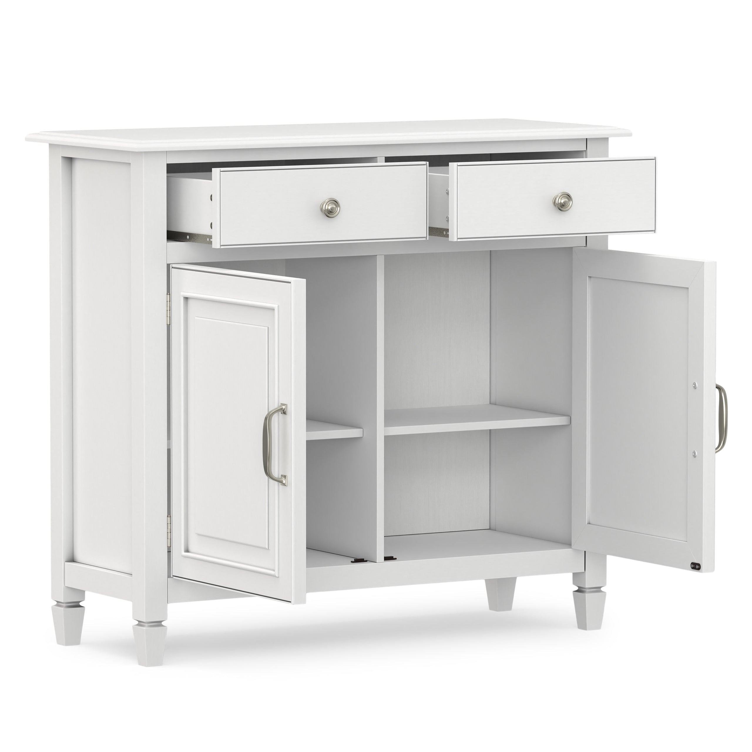 White | Connaught Entryway Storage Cabinet